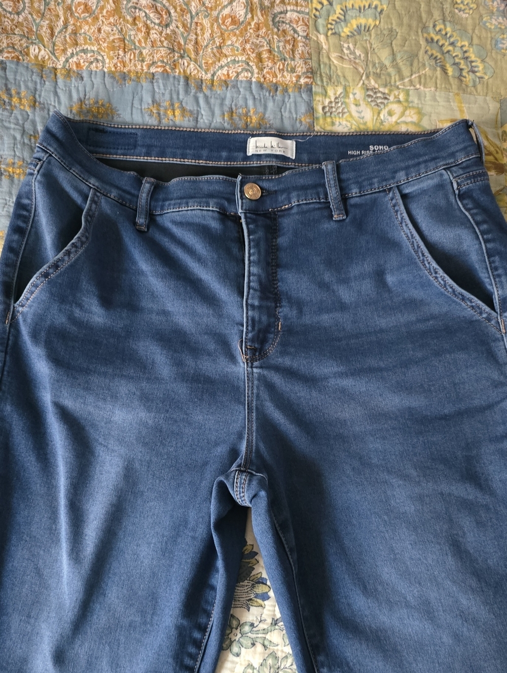 Nivole Miller High-Rise Blue Women’s Jeans Straight Leg S12